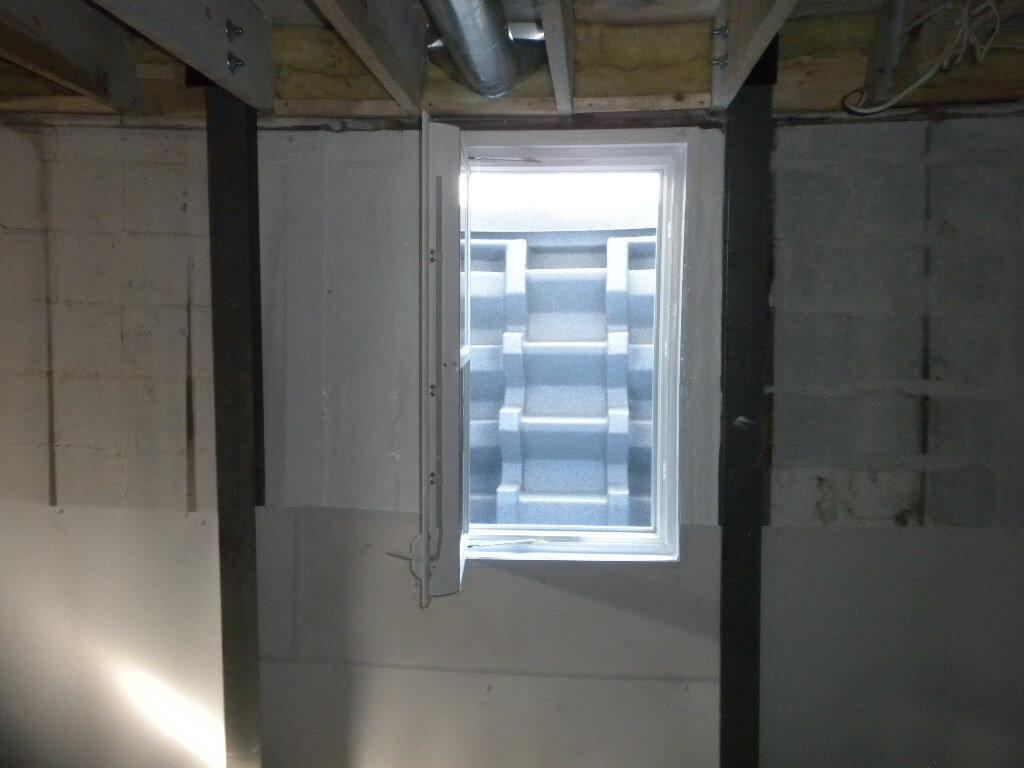 Egress Window Installation Emergency Access Area Waterproofing